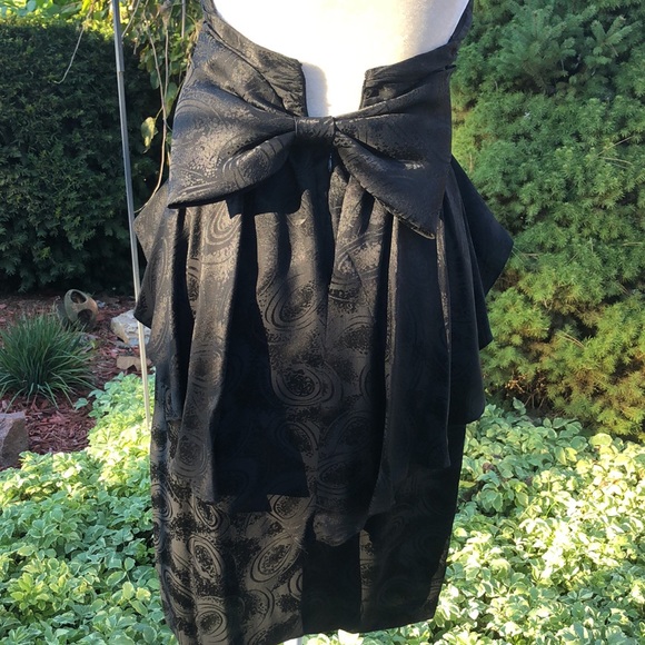 EUC Vintage Silk Cocktail Dress - Picture 4 of 13